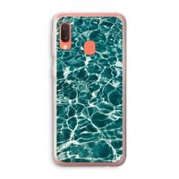 Weerkaatsing water: Samsung Galaxy A20e Transparant Hoesje