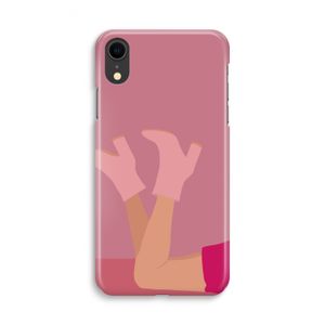 Pink boots: iPhone XR Volledig Geprint Hoesje