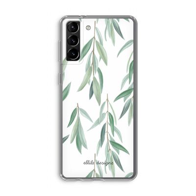 Branch up your life: Samsung Galaxy S21 Plus Transparant Hoesje