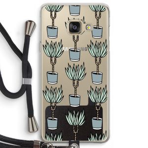 Boompje: Samsung Galaxy A3 (2016) Transparant Hoesje met koord