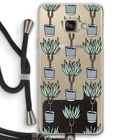 Boompje: Samsung Galaxy A3 (2016) Transparant Hoesje met koord