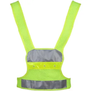 V3 tec Reflectie Vest Incl. Verlichting reflectie materiaal