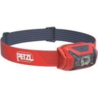 Hoofdlamp - PETZL - ACTIK - Hardlopen / Trekking - 450 lumen - Inclusief 3 AAA/LR03 batterijen - Rood