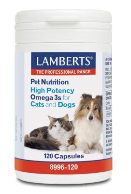 Lamberts Omega 3 voor dieren hond en kat Lamberts Omega 3 voor dieren hond en kat