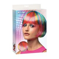 Boland Gekleurde pruik pebbles