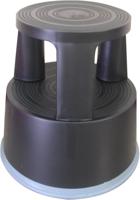 Q-CONNECT rolkruk, kunststof, zwart