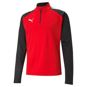 PUMA teamLIGA 1/4 Zip Trainingstrui Rood