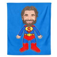 Cartoon Fleecedeken Superman - Pillow Buddies