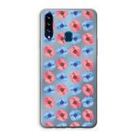 Klaproosjes: Samsung Galaxy A20s Transparant Hoesje Klaproosjes: Samsung Galaxy A20s Transparant Hoesje