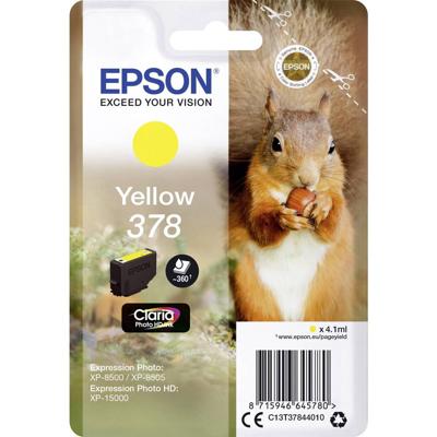 Epson Inktcartridge 378 Origineel Geel C 13 T 37844010