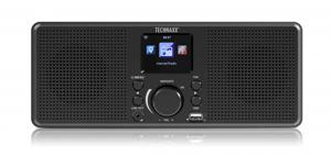 Technaxx TX-153 Internetradio Internet USB, WiFi, Internetradio Zwart