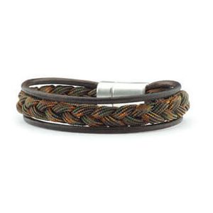 Qoss Armband Levi Mosgroen - Maat L