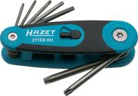 HAZET Set met haakse schroevendraaiers 2115/8KH · Binnen-TORX®-profiel · 8-delig
