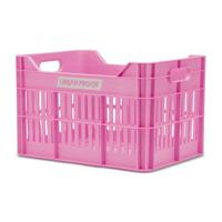 Urban Proof Click Fietskrat 30 liter Gerecycled Kunststof Bright Pink Urban Proof Click Fietskrat 30 liter Gerecycled Kunststof Bright Pink