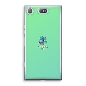 Win98: Sony Xperia XZ1 Compact Transparant Hoesje