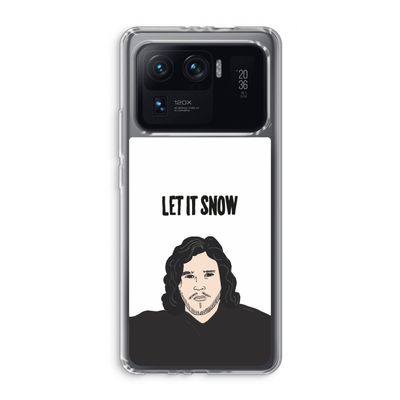 Let It Snow: Xiaomi Mi 11 Ultra Transparant Hoesje