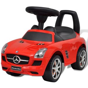 Mercedes Benz loopauto (rood)