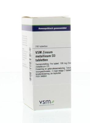 VSM Zincum metallicum D3 200 Tabletten
