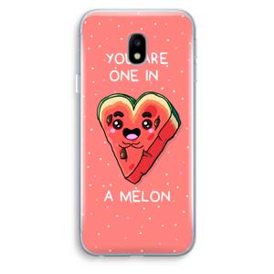 One In A Melon: Samsung Galaxy J3 (2017) Transparant Hoesje