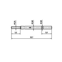 PTR Hartmann H 1015 C Huls voor precisiemeetpennen serie 1015