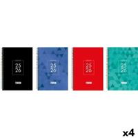 Agenda ENRI IDENTITY 1/4 15 x 21 cm 2025-2026 (4 Stuks)