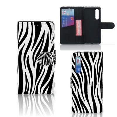 Xiaomi Mi 9 SE | Telefoonhoesje | Met pasjeshouder | Zebra