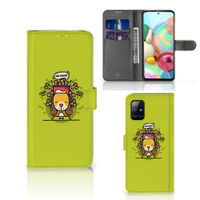 Samsung Galaxy A71 Leuk Hoesje Doggy Biscuit