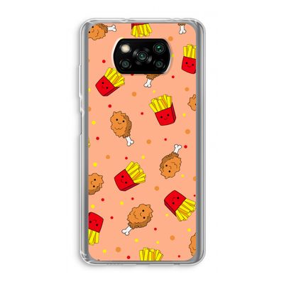 Chicken 'n Fries: Xiaomi Poco X3 NFC Transparant Hoesje