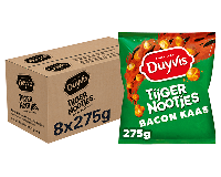 Duyvis tijgernootjes bacon cheese (8x 275gr)
