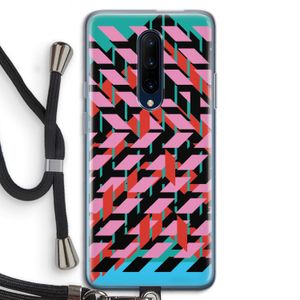 Skew Blush 2: OnePlus 7 Pro Transparant Hoesje met koord