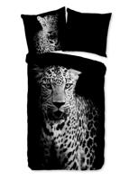 Pure Dekbedovertrek "luipaard" - Zwart - (135x200 cm) - Microfiber