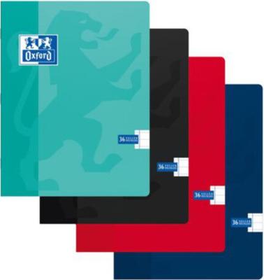 10 Oxford A5 schriften gelinieerd 72blz assorti