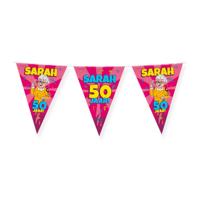 Paperdreams party vlag - sarah cartoon