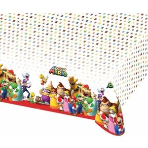 Plastic tafelkleed van Super Mario 120 x 180 cm