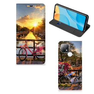 OPPO A15 Book Cover Amsterdamse Grachten