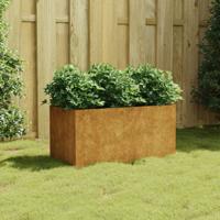 VidaXL Plantenbak 80x40x40 cm cortenstaal