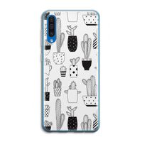 Cactusmotief: Samsung Galaxy A50 Transparant Hoesje Cactusmotief: Samsung Galaxy A50 Transparant Hoesje