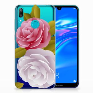 Huawei Y7 2019 TPU Case Roses