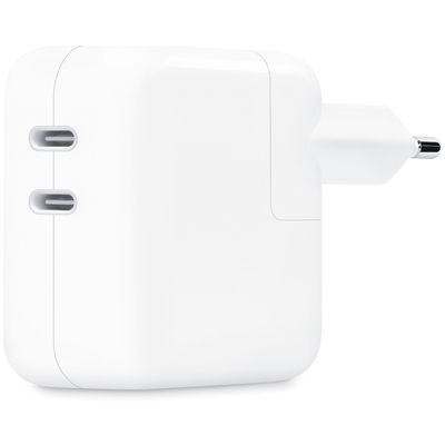 Lichtnetadapter van 35 W met twee USB-C-poorten Voedingseenheid