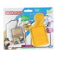 Hasbro mini game sleutelhanger monopoly gold