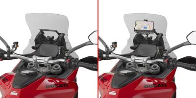 GIVI Accessoire steun, Accessoiresteun voor aan het stuur, FB7416