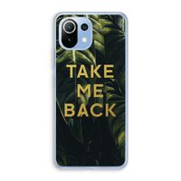 Take me back: Xiaomi Mi 11 Lite Transparant Hoesje