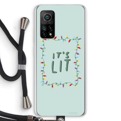 It's Lit: Xiaomi Mi 10T 5G Transparant Hoesje met koord