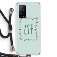It's Lit: Xiaomi Mi 10T 5G Transparant Hoesje met koord