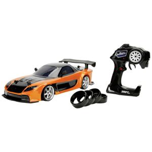 JADA TOYS 253209001 Fast & Furious RC Drift Mazda RX-7 1:10 RC modelauto voor beginners Elektro Straatmodel