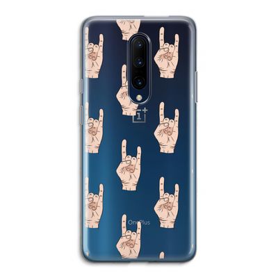 Rock: OnePlus 7 Pro Transparant Hoesje