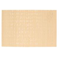 Secret de Gourmet Tafel placemat - naturel bamboe - 45 x 30 cm - Tafel onderleggers