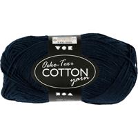 Creativ Company Katoengaren, donkerblauw, 50gr, 170m