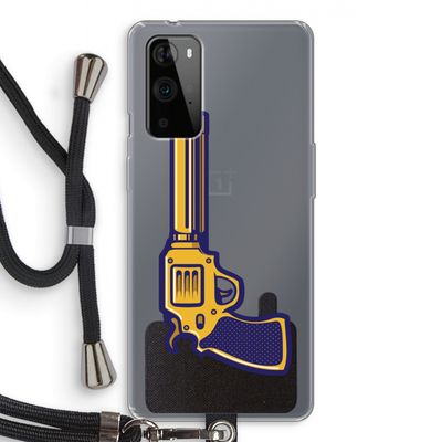 Pew Pew Pew: OnePlus 9 Pro Transparant Hoesje met koord