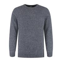 Blue loop Ritorti Sweater Trui Heren Blue Melange M